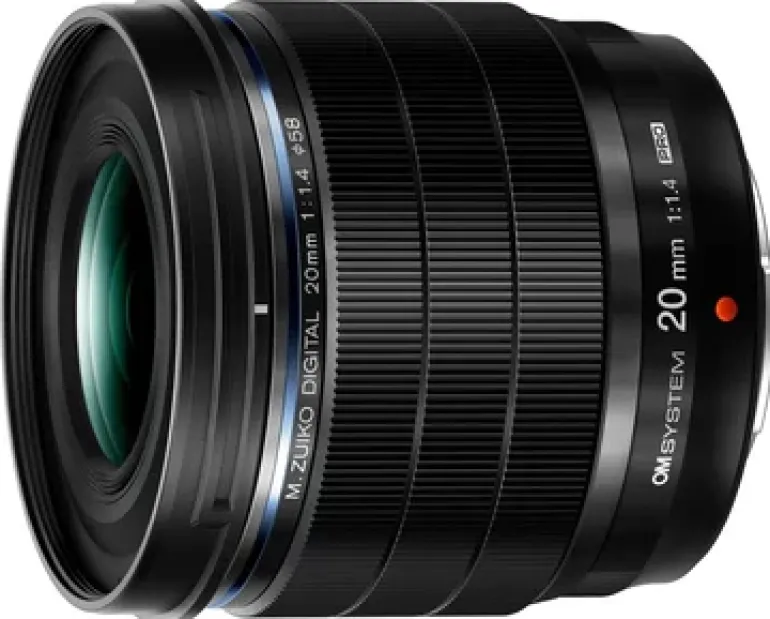 OM SYSTEM 20/1.4 PRO M.ZUIKO DIGITAL ED< Focale Fixe