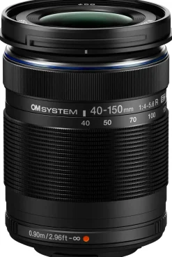 OM SYSTEM 40-150/4-5.6 R M.ZUIKO MICRO 4/3 NOIR< Zoom