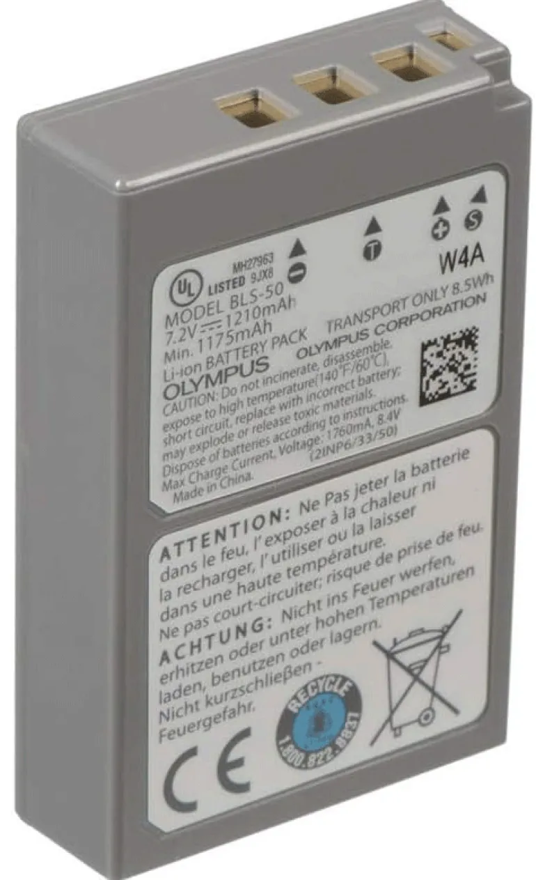 OM SYSTEM BATTERIE BLS 50 BULK< Energie