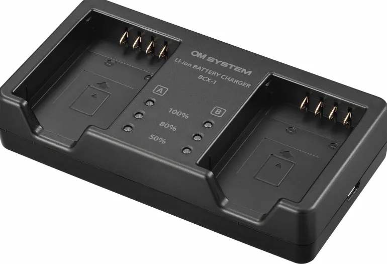 OM SYSTEM CHARGEUR BATTERIE BCX-1< Energie