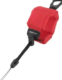 OM SYSTEM DRAGONNE FLOTTANTE CHS-09 ROUGE OM< Courroie Et Dragonne