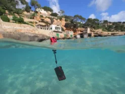 OM SYSTEM DRAGONNE FLOTTANTE CHS-09 ROUGE OM< Courroie Et Dragonne