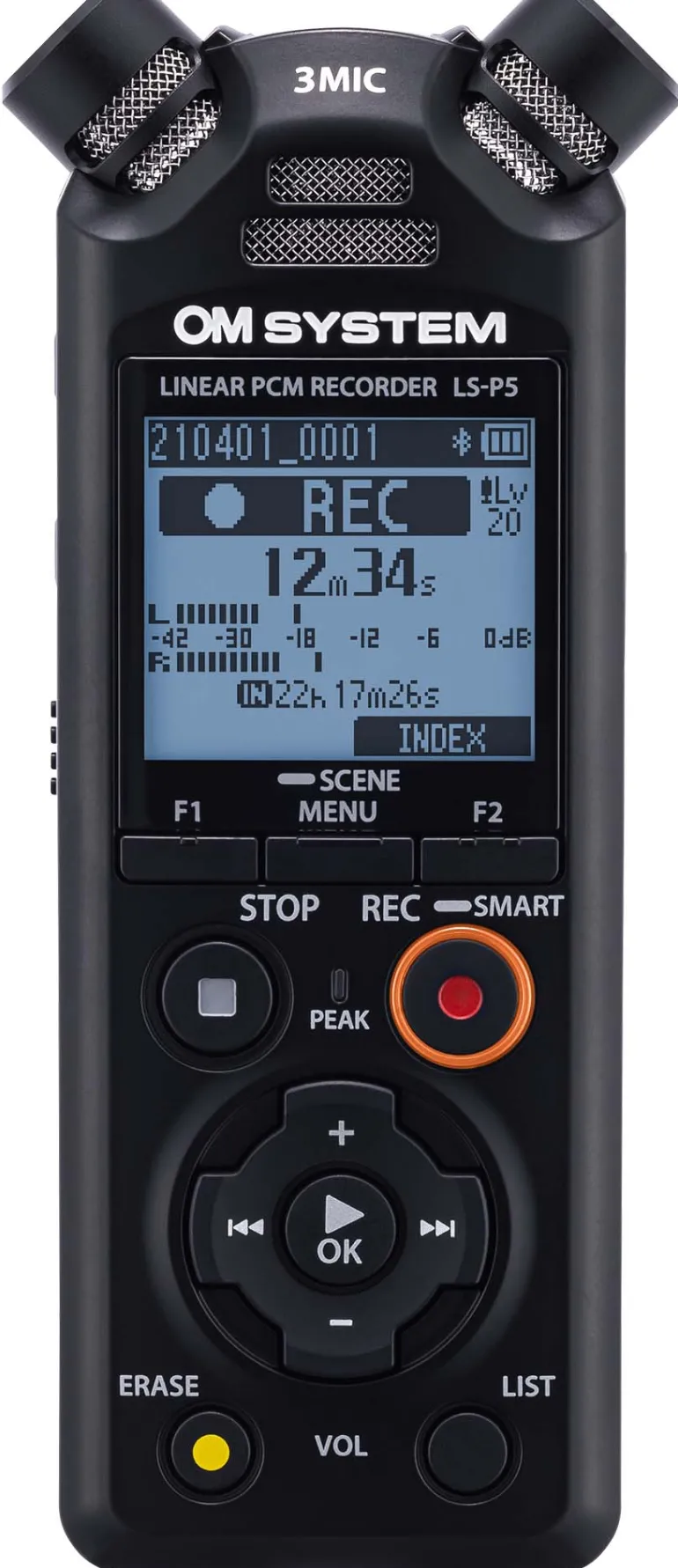 OM SYSTEM ENREGISTREUR LSP 5 G 1 AUDIO RECORDER< Son