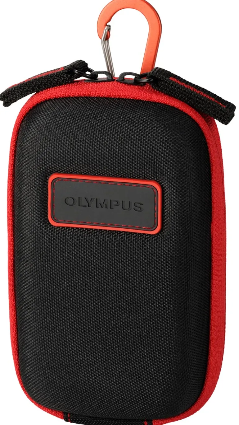 OM SYSTEM ETUI RIGIDE AVEC MOUSQUETON CSCH 107< Etui