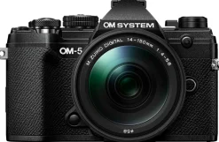 OM SYSTEM OM-5 + 14-150 II KIT NOIR/NOIR< Hybride