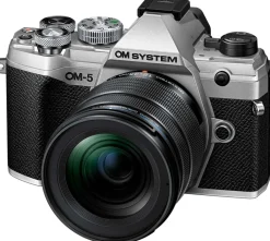 OM SYSTEM OM-5 + 12-45 KIT NOIR/ARGENT< Hybride