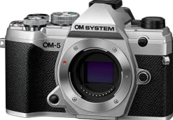 OM SYSTEM OM-5 BOITIER NU ARGENT< Hybride