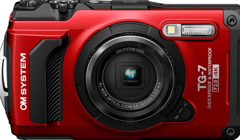 OM SYSTEM TG-7 ROUGE< Etanche