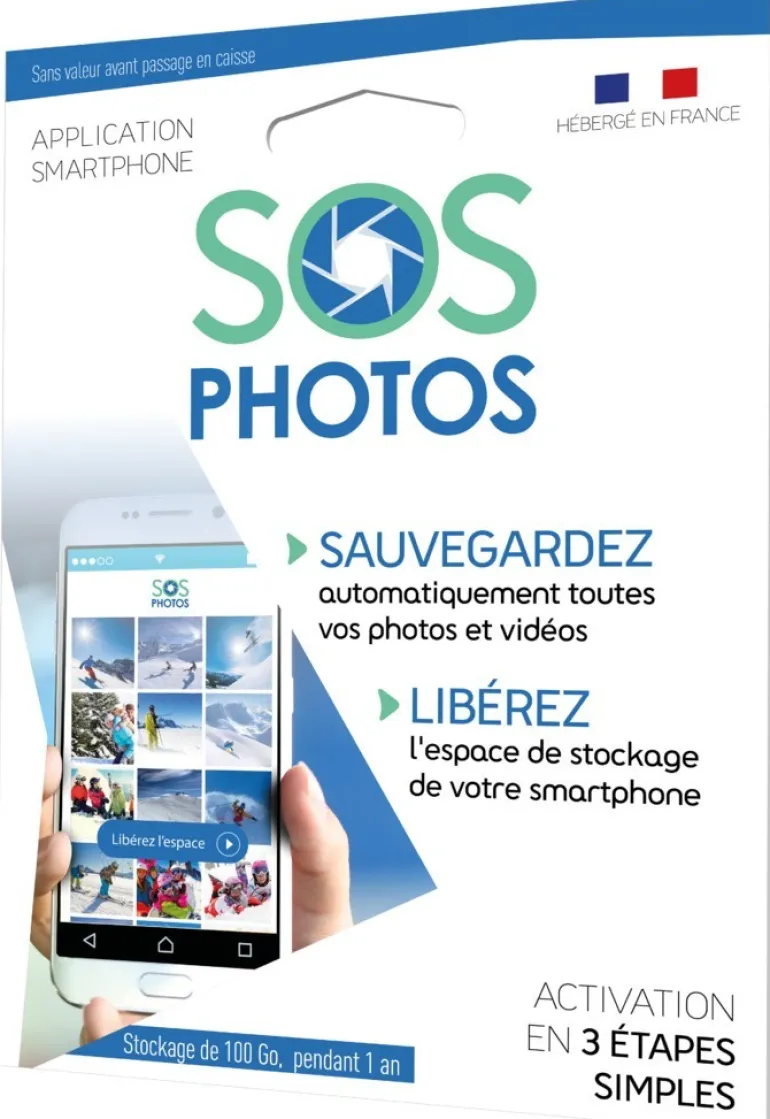 OODRIVE SOS PHOTOS 100 GO< Accessoires