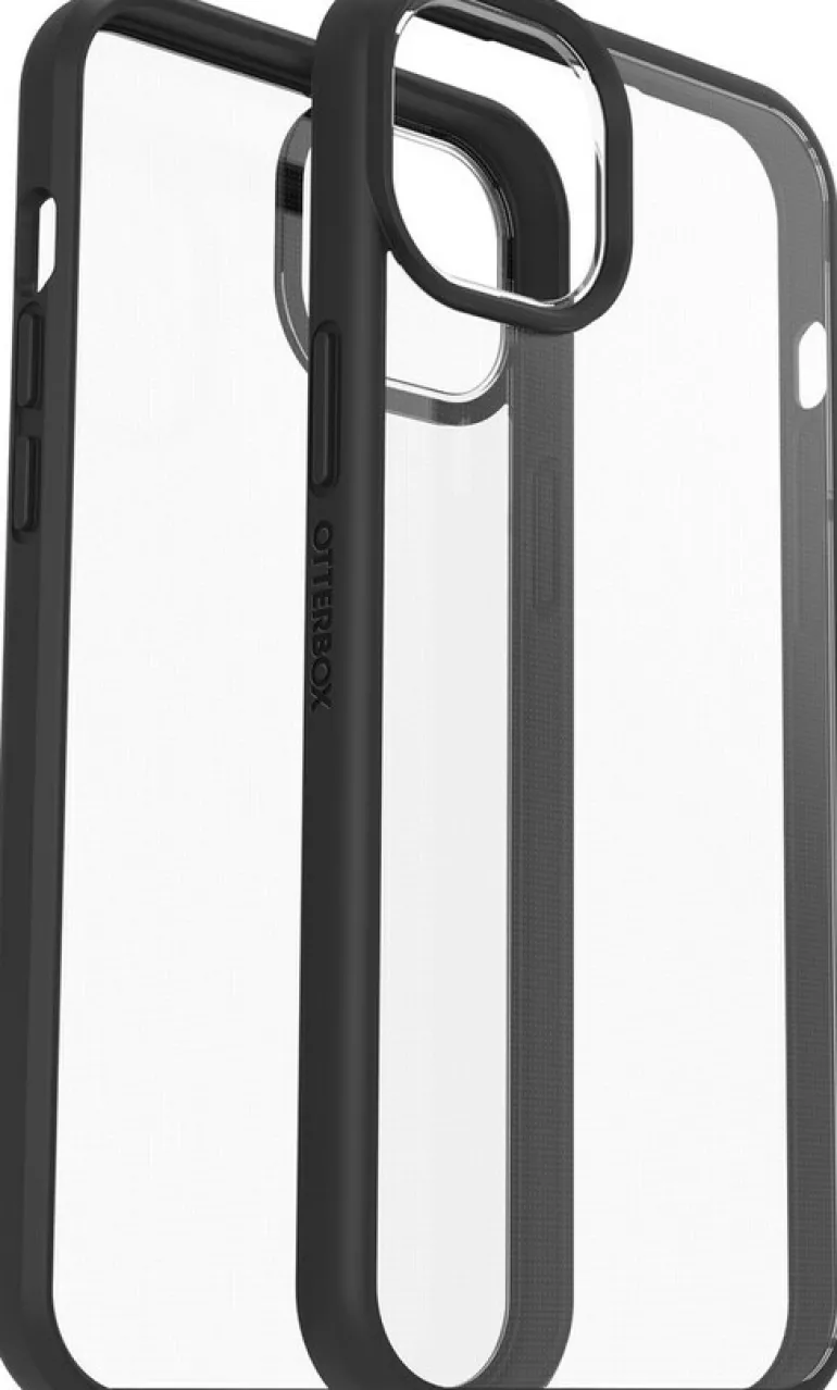 OTTERBOX coque react noir transp p/iphone 14 plus< Téléphone Mobile