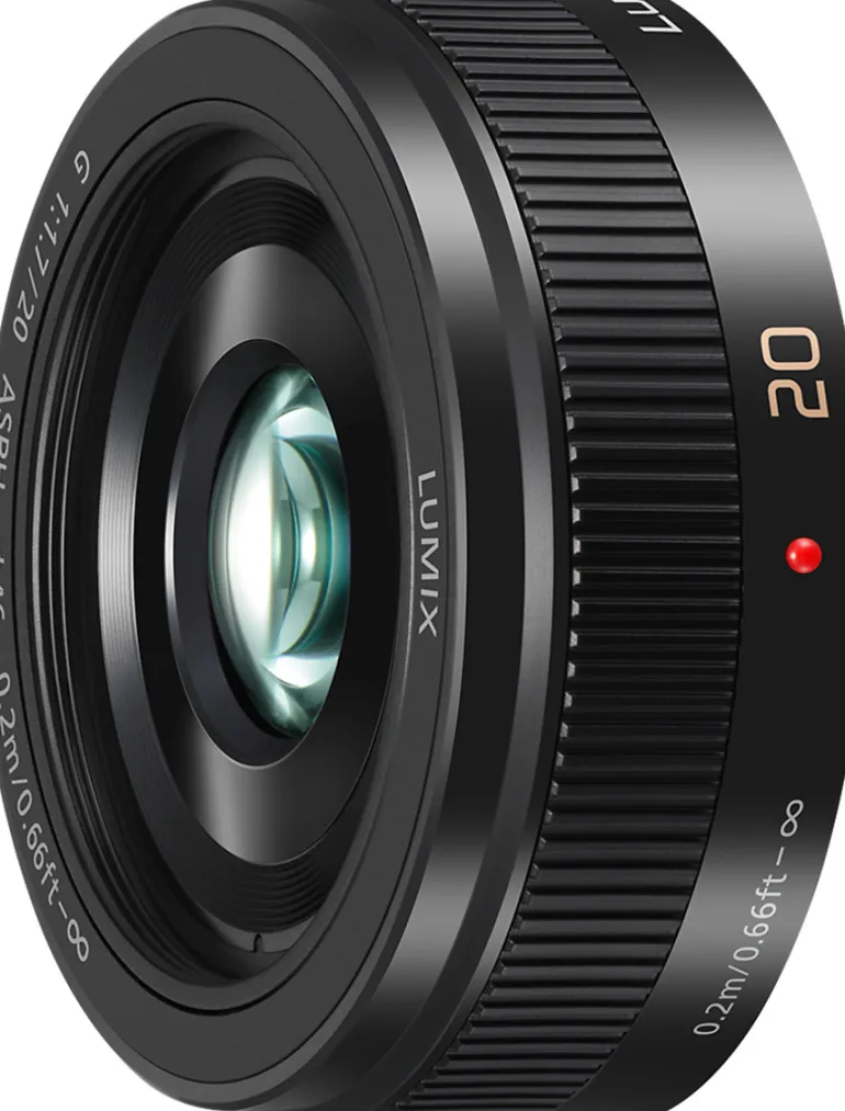 PANASONIC 20/1.7 ii asph noir (lumix g).< Focale Fixe