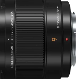 PANASONIC 9/1.7 LEICA DG SUMMILUX MICRO 4/3 NOIR< Focale Fixe