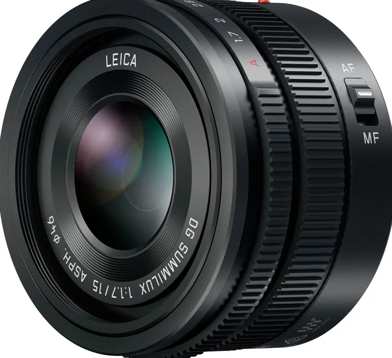 PANASONIC 15/1.7 LEICA DG SUMMILUX MICRO 4/3 NOIR< Focale Fixe