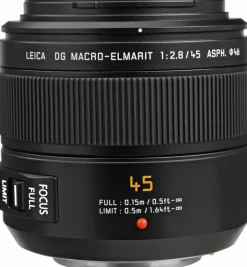 PANASONIC 45/2.8 MACRO ASPHERIQUE OIS MICRO 4/3< Focale Fixe