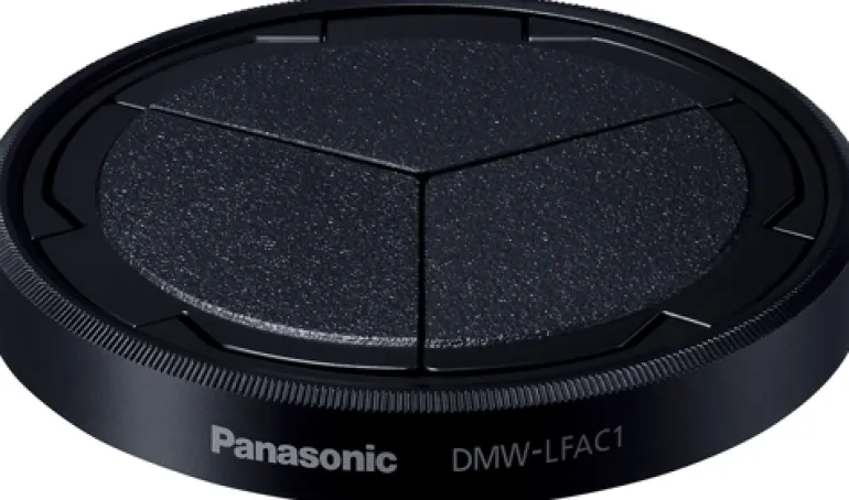 PANASONIC BOUCHON OBJECTIF AVANT DMW-LFAC1 NOIR< Accessoires