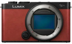 PANASONIC LUMIX S9 ROUGE BOITIER NU< Hybride