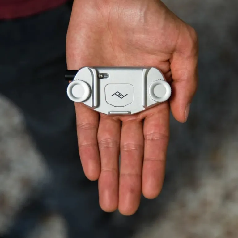 PEAK DESIGN CAPTURE CLIP V3 SANS PLATEAU ARGENT< Accessoires Trépieds