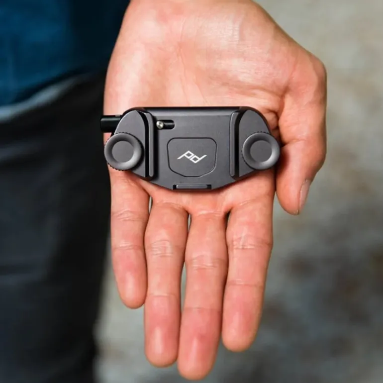 PEAK DESIGN CAPTURE CLIP V3 SANS PLATEAU NOIR< Courroie Et Dragonne