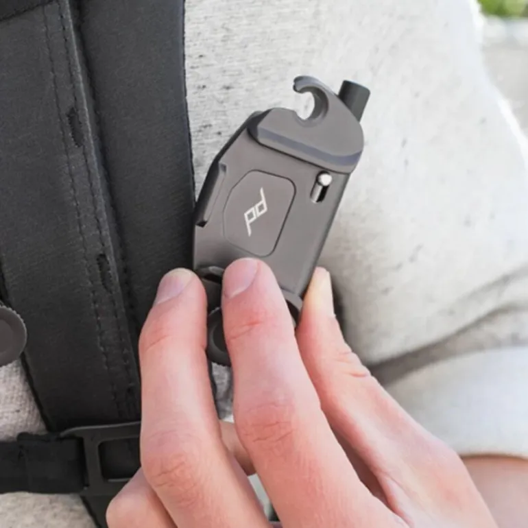 PEAK DESIGN CAPTURE CLIP V3 SANS PLATEAU NOIR< Courroie Et Dragonne