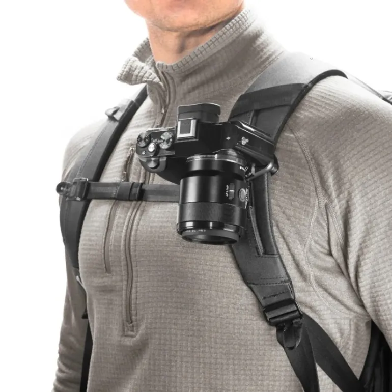 PEAK DESIGN CAPTURE CLIP V3 SANS PLATEAU NOIR< Courroie Et Dragonne