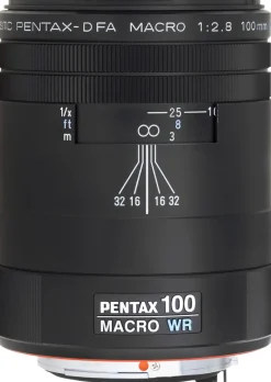 PENTAX 100/2.8 MACRO WR SMC D-FA< Focale Fixe