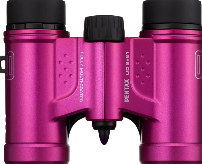 PENTAX JUMELLES UD 9x21 ROSE< Jumelles