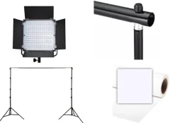 PIXEL Kit video K80S + derouleur + fond< Eclairage Studio