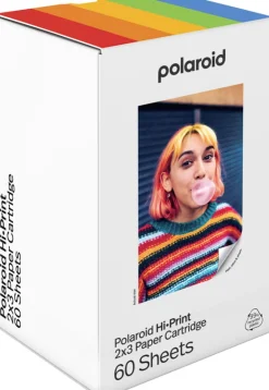 POLAROID CARTOUCHE 60 FEUILLES POUR HI-PRINT 2X3< Instantané