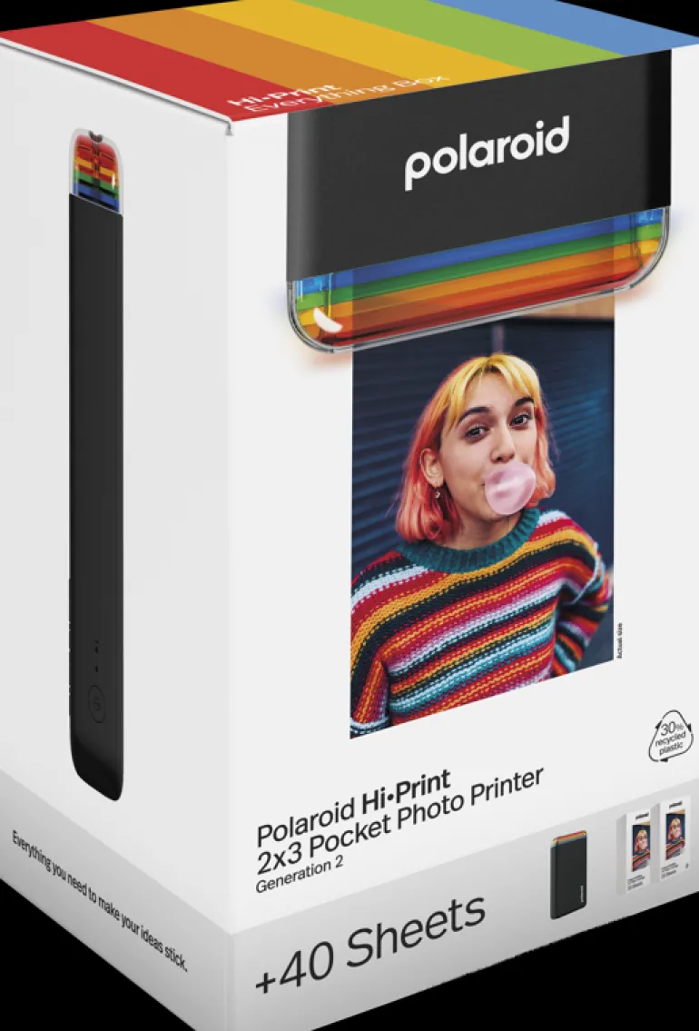 POLAROID E-BOX HI-PRINT 2X3 GEN2 NOIR< Imprimantes