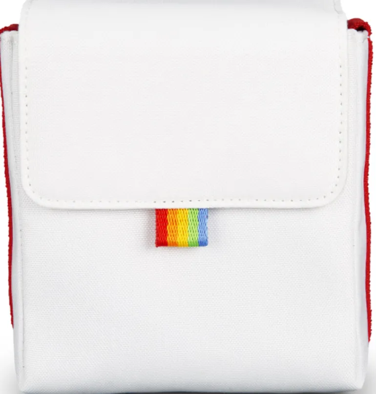 POLAROID HOUSSE NOW BAG - BLANC ROUGE< Instantané