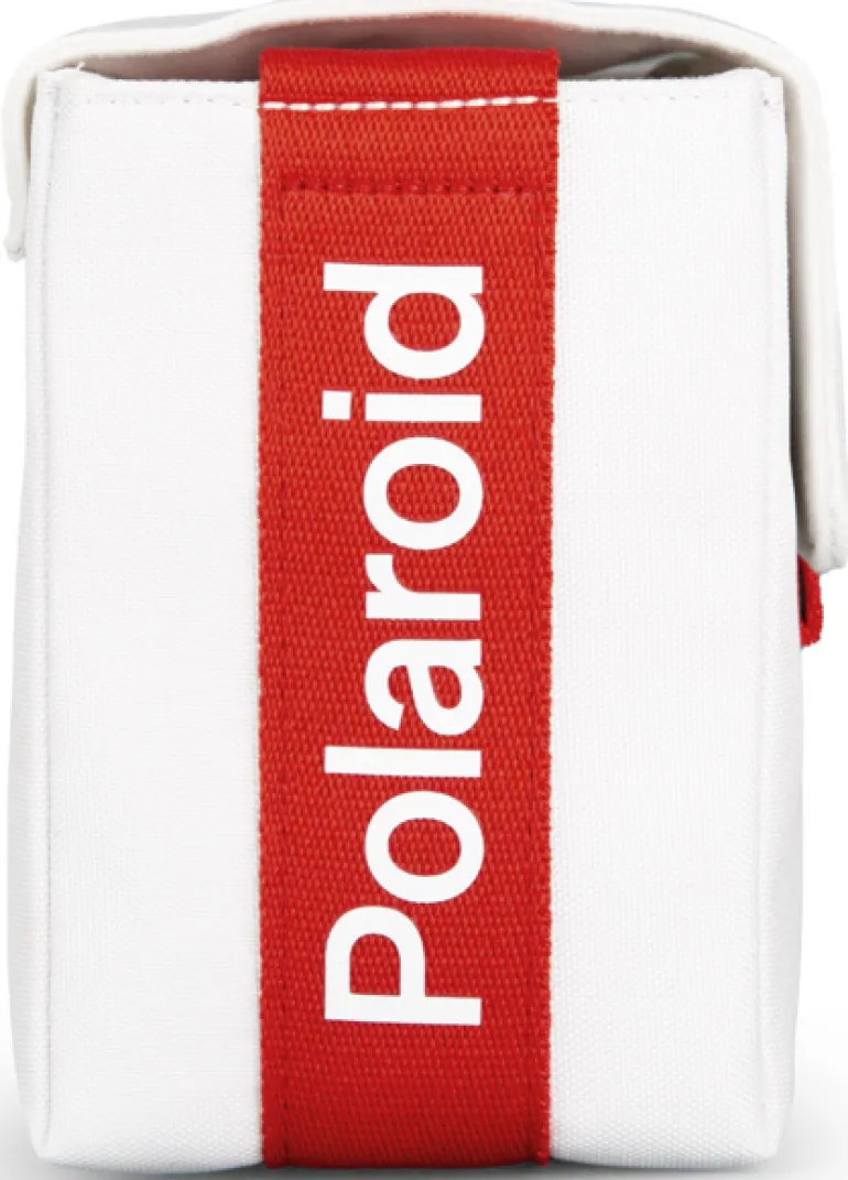 POLAROID HOUSSE NOW BAG - BLANC ROUGE< Instantané