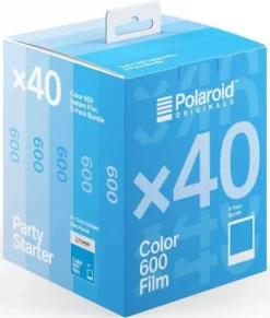 POLAROID FILM 600 COLOR CLASSIC 40V< Instantané