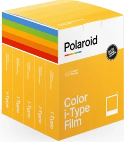 POLAROID FILM ITYPE COLOR PACK 40V< Instantané