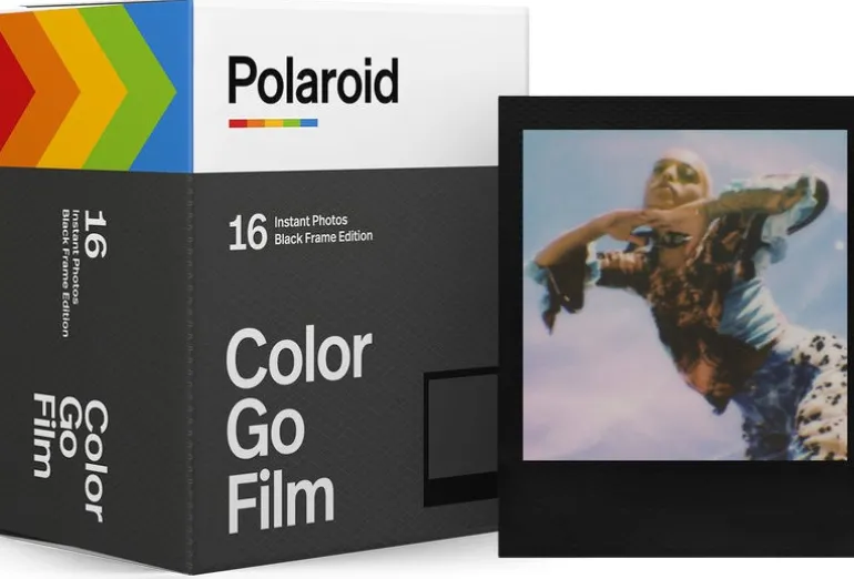 POLAROID GO FILM NOIR DOUBLE PACK< Instantané