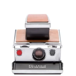 POLAROID SX-70 ARGENT/MARRON REC< Instantané