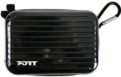 PORT DESIGN coque noire p/apn 102x67x22mm.< Etui