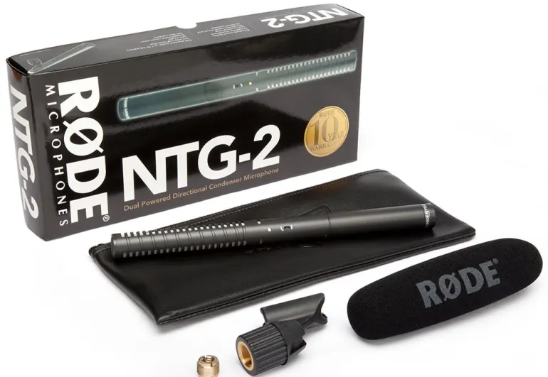 RODE PHOTO R100024 - MICROPHONE NTG2 LONG DROIT< Son