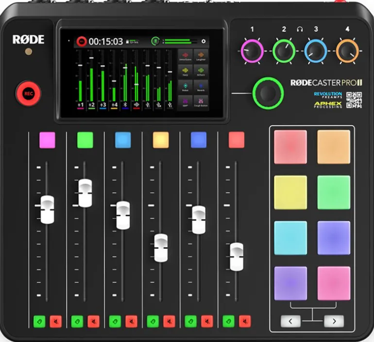 RODE PHOTO R100381 - TABLE MIXAGE RODECASTER PRO II< Accessoires