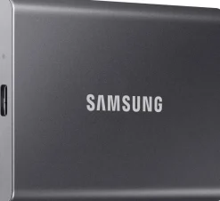 SAMSUNG INFORMATIQUE SSD EXT.T7.USB 3.2.1TO.GRIS.< Stockage