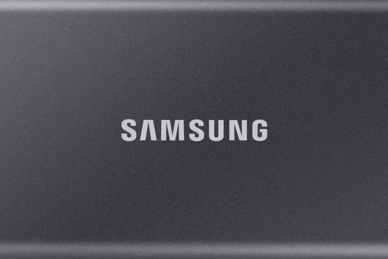 SAMSUNG INFORMATIQUE SSD EXT.T7.USB 3.2.1TO.GRIS.< Stockage