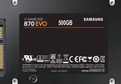 SAMSUNG INFORMATIQUE ssd int.870 evo sata III.500go.< Stockage