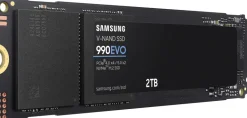 SAMSUNG INFORMATIQUE ssd int.990 evo nvme m2.2to.lect 5000mo/< Stockage