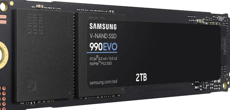 SAMSUNG INFORMATIQUE ssd int.990 evo nvme m2.2to.lect 5000mo/< Stockage
