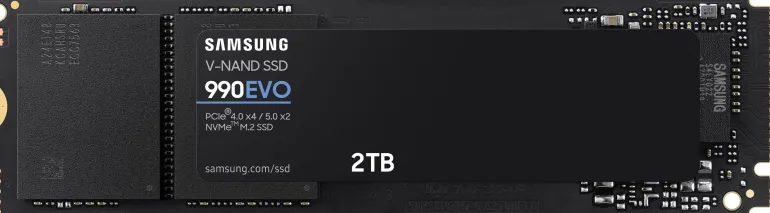 SAMSUNG INFORMATIQUE ssd int.990 evo nvme m2.2to.lect 5000mo/< Stockage