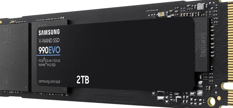 SAMSUNG INFORMATIQUE ssd int.990 evo nvme m2.2to.lect 5000mo/< Stockage