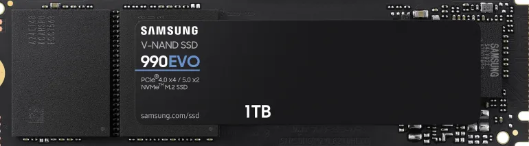 SAMSUNG INFORMATIQUE ssd int.990 evo nvme m2.1to.lect 5000mo/< Stockage