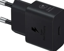 SAMSUNG TELEPHONE SAMSUNGcharg/sect 25w noir type-c (ss cable)< Téléphone Mobile