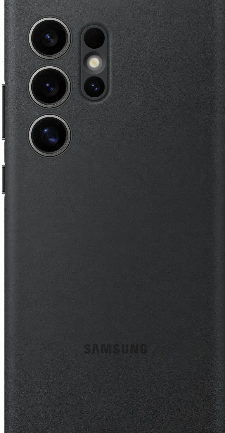 SAMSUNG TELEPHONE SAMSUNGetui smart view porte carte noir s24 ult< Téléphone Mobile