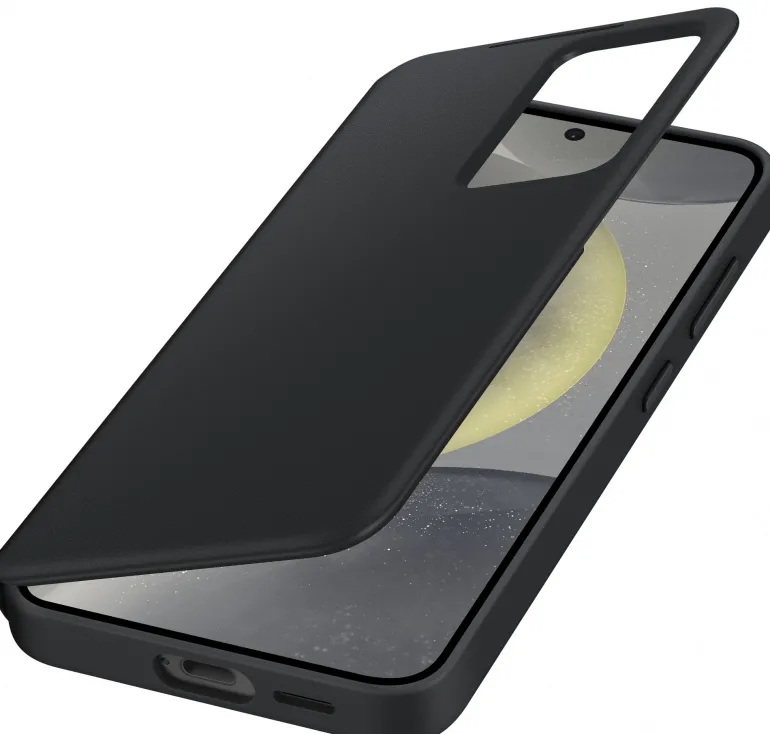 SAMSUNG TELEPHONE SAMSUNGetui smart view porte carte noir s24< Téléphone Mobile
