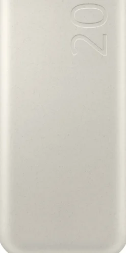 SAMSUNG TELEPHONE SAMSUNGpowerbank 20000mah  beige 2 usb-c 45w< Energie